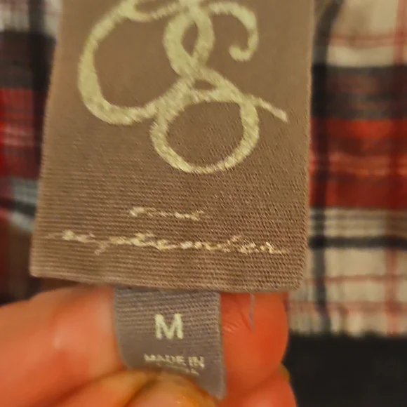 One September/ Anthro Top. Mixed Fabric - Picture 4 of 6